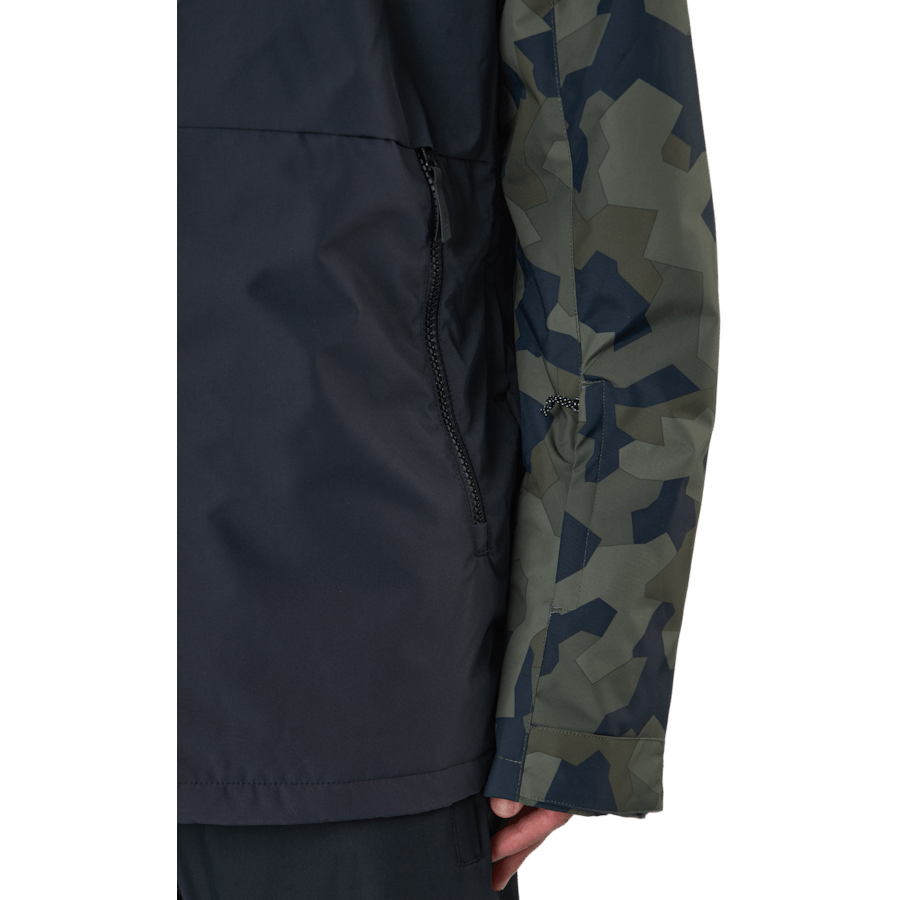 Veste Block M Camo Kaki foncé C79