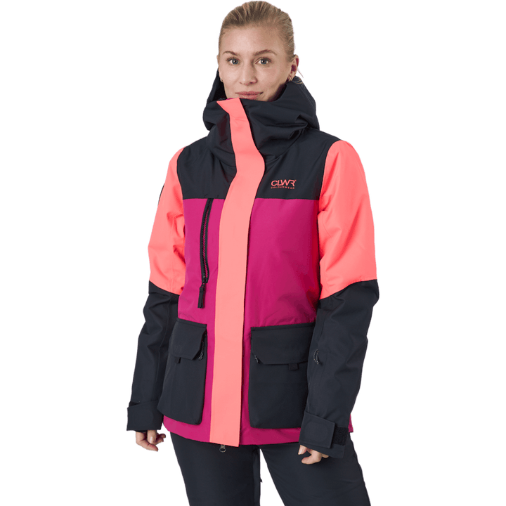 Square Jacket W Coral 355