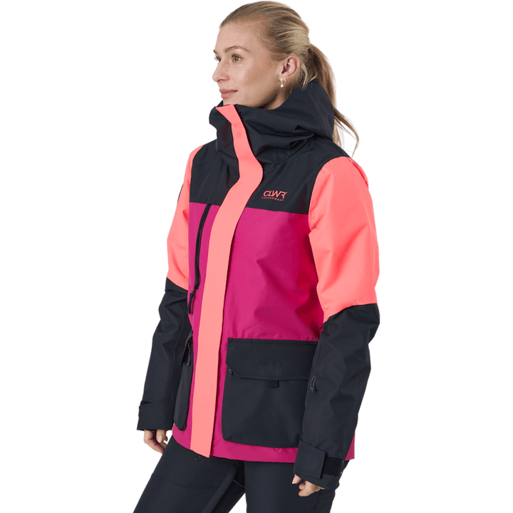 Square Jacket W Coral 355