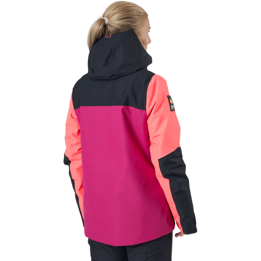 Square Jacket W Coral 355