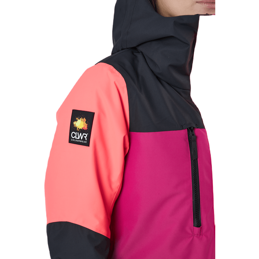 Square Jacket W Coral 355