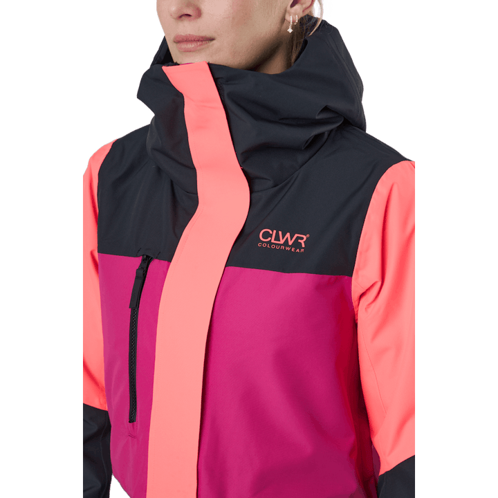 Square Jacket W Coral 355