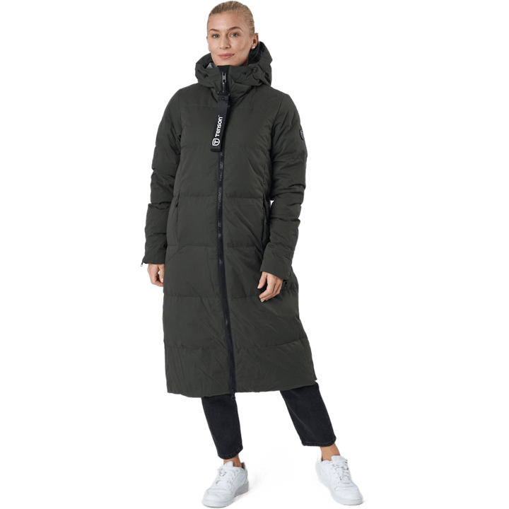 Manteau en duvet Shanna W kaki foncé