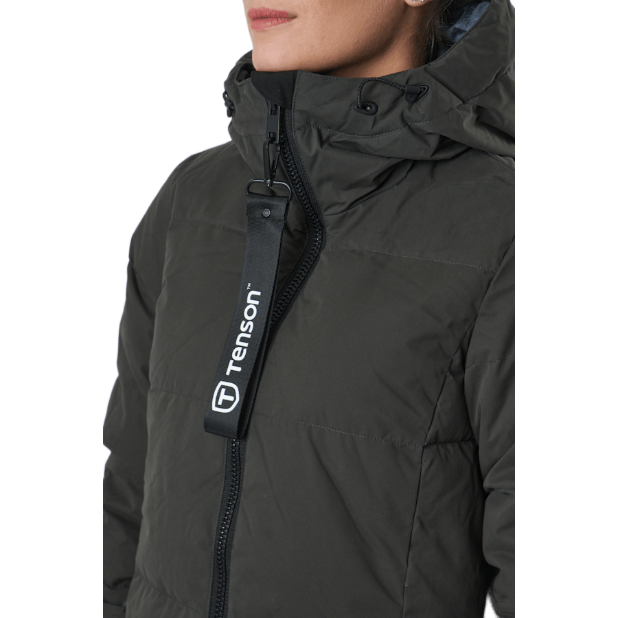 Manteau en duvet Shanna W kaki foncé