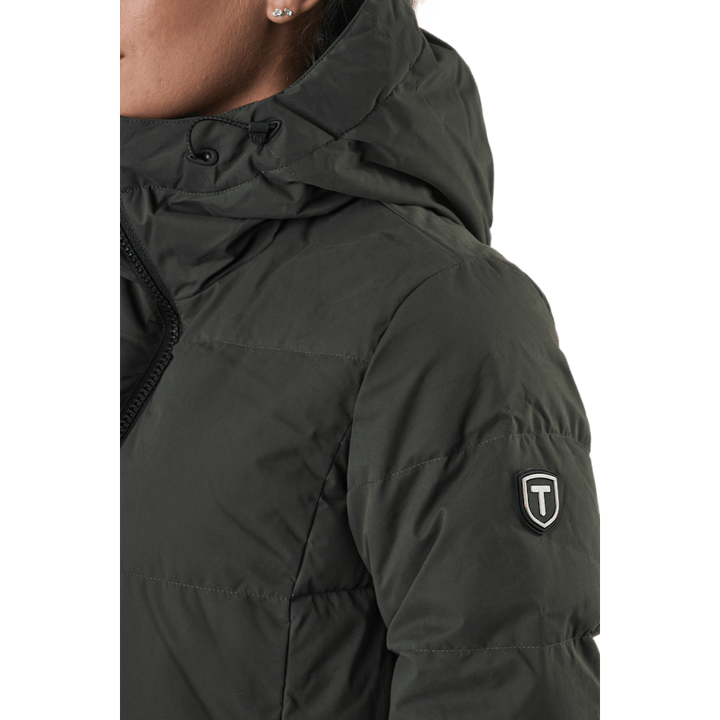 Manteau en duvet Shanna W kaki foncé