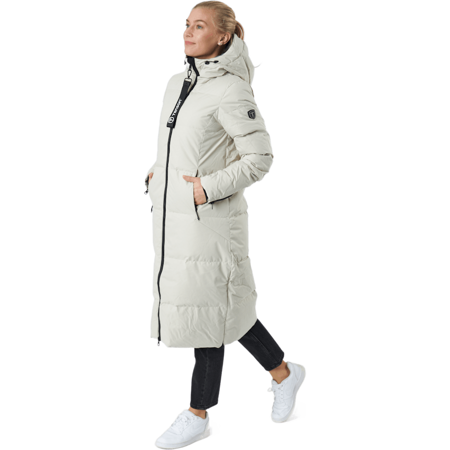 Manteau en duvet Shanna W beige clair