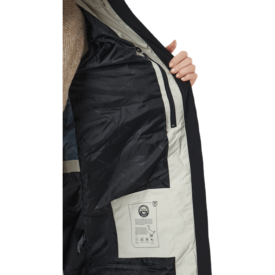 Manteau en duvet Shanna W beige clair