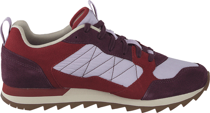 Baskets Alpine Brique/bordeaux