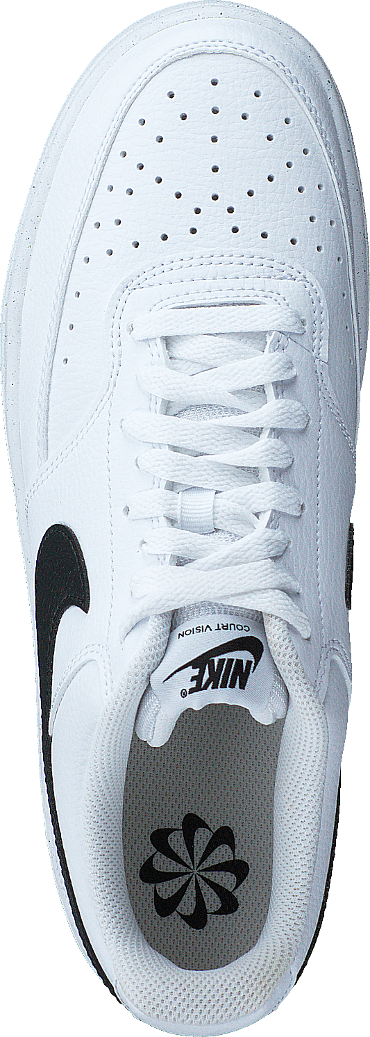 Court Vision Low Next Nature Herren Schuhe WHITE/BLACK-WHITE