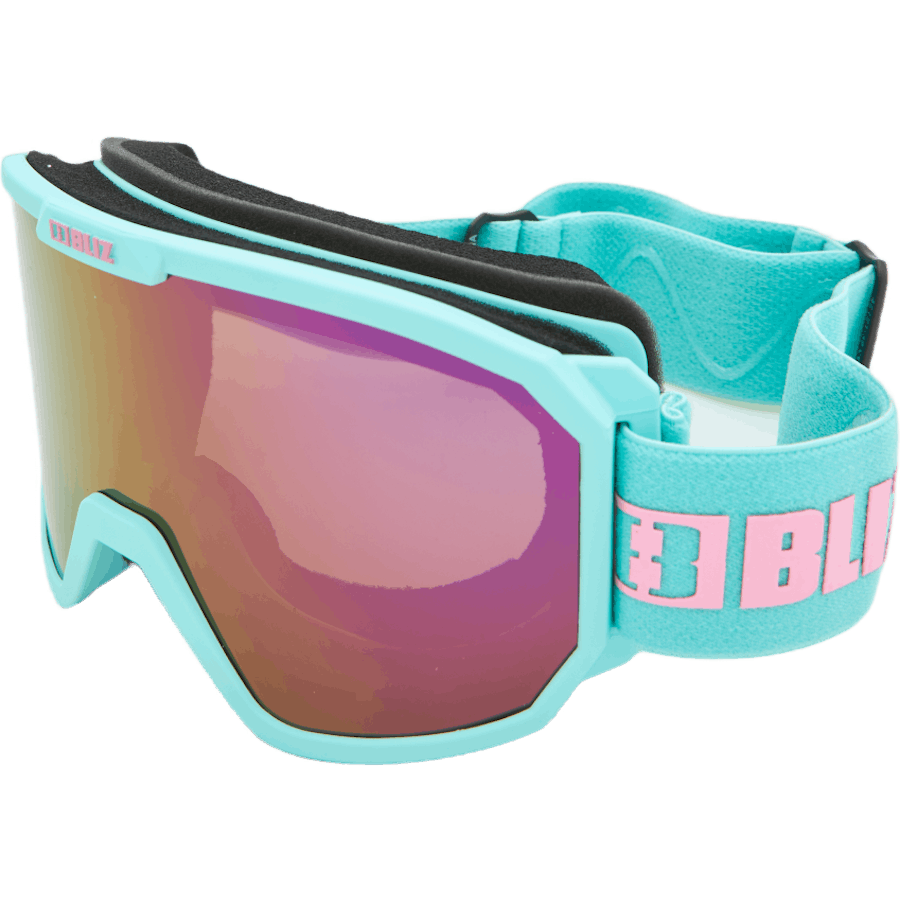 Rave Matt Mint W Pink Logo