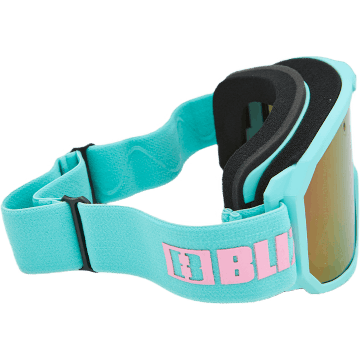 Rave Matt Mint W Pink Logo