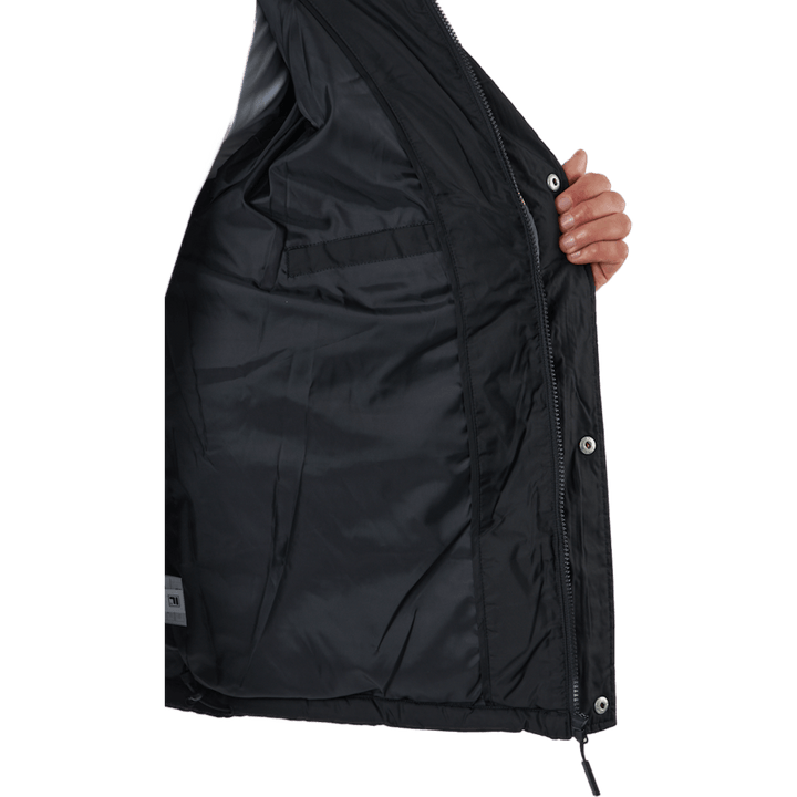 Pirro Blocked Puff Jacket Black-asphalt-sulphur Spring