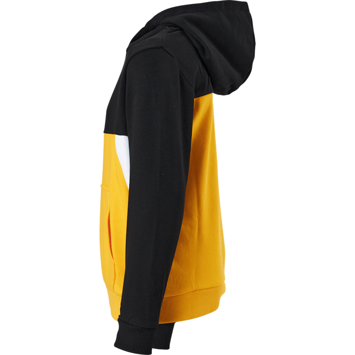 Teens Boys Lupo Blocked Hoody Black-saffron-bright White