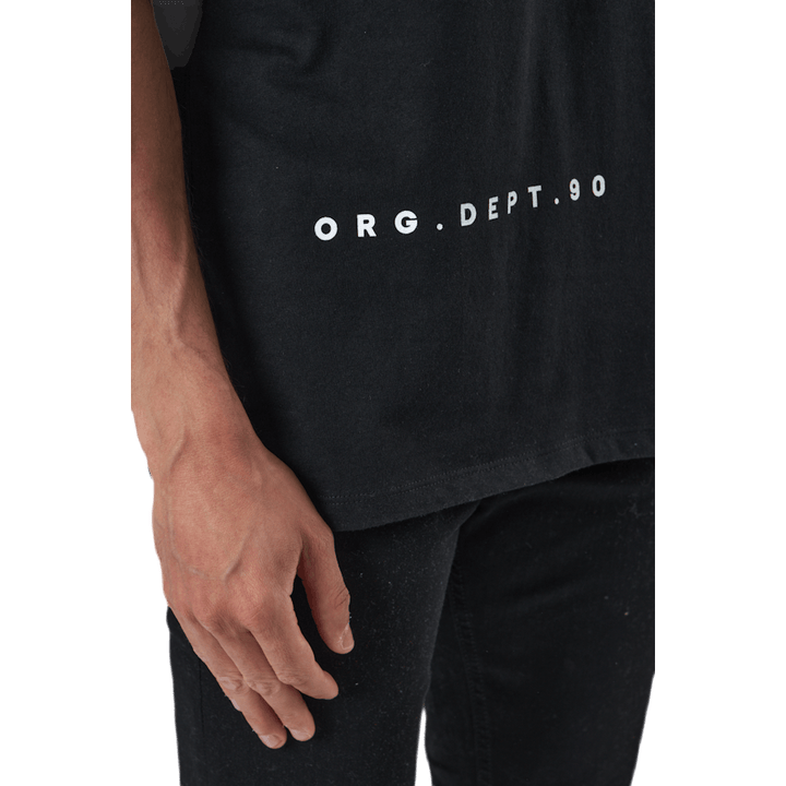 Fedo Tee Ss Crew Neck Svart