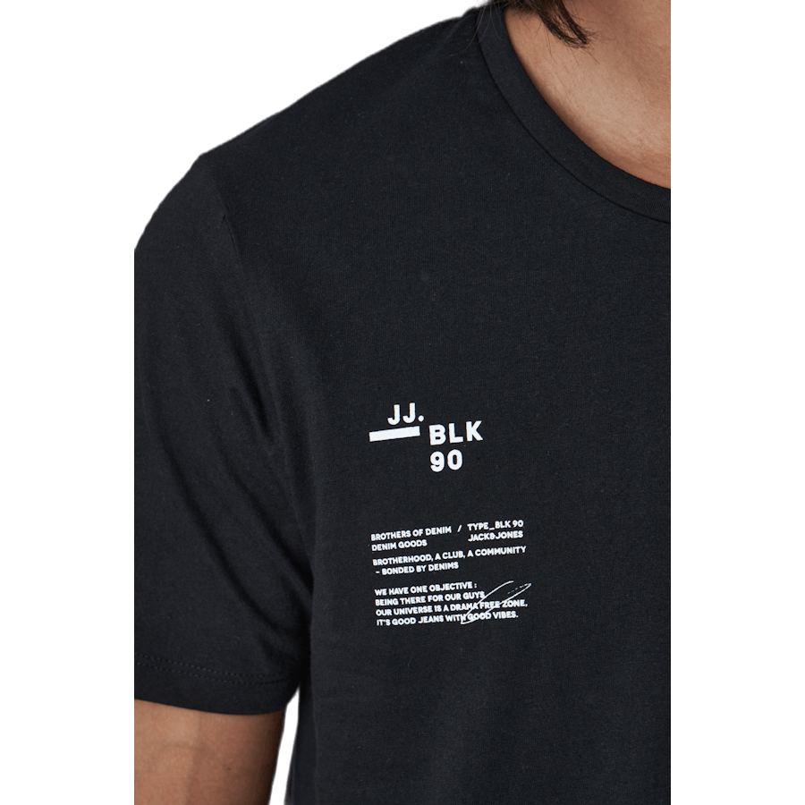 Fedo Tee Ss Crew Neck Svart