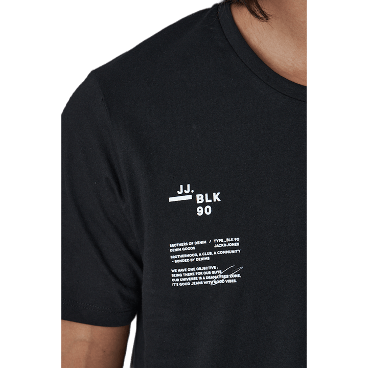 Fedo Tee Ss Crew Neck Svart
