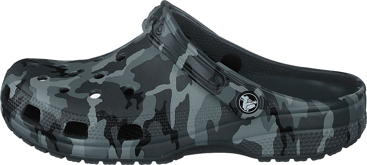 Classic Camo Clog s potiskem Slate Grey / Multi