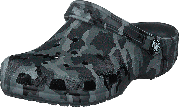Classic Camo Clog s potiskem Slate Grey / Multi