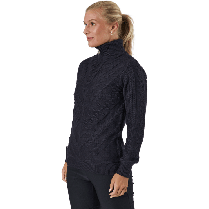 Amedine Ls Pullover Lined Blue