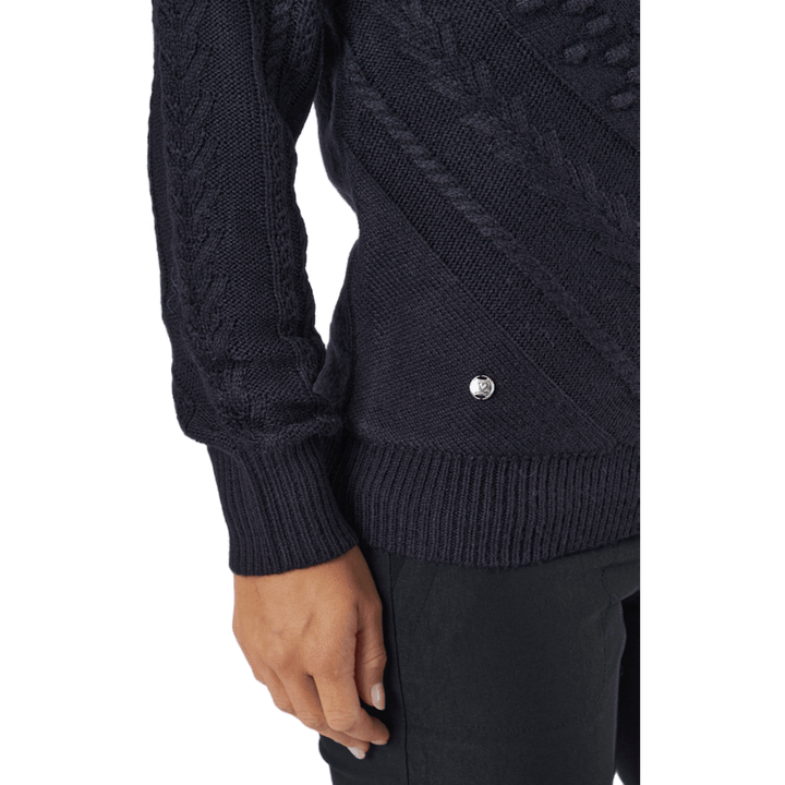 Amedine Ls Pullover Lined Blue