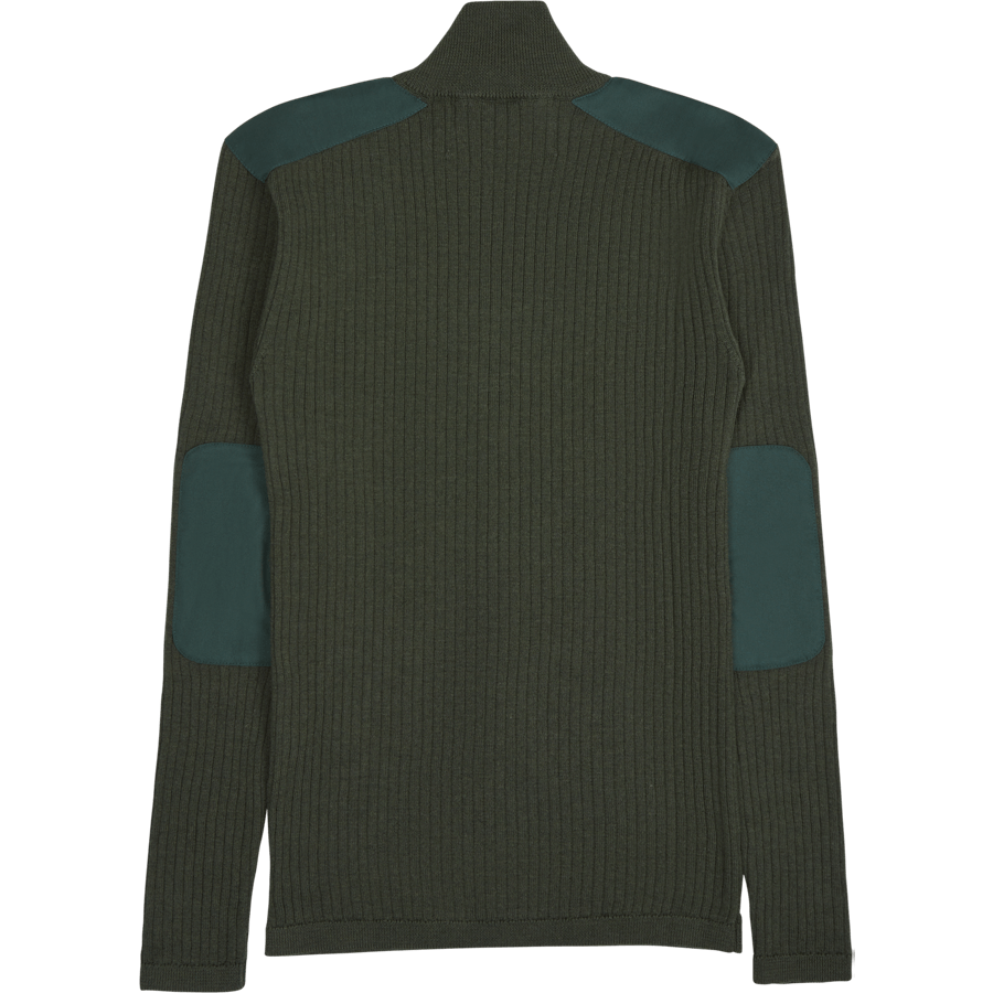 Zip Turtleneck Army Green