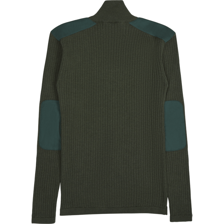Zip Turtleneck Army Green