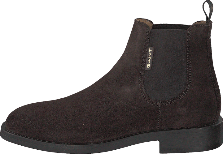 Botte Chelsea Brockwill marron foncé