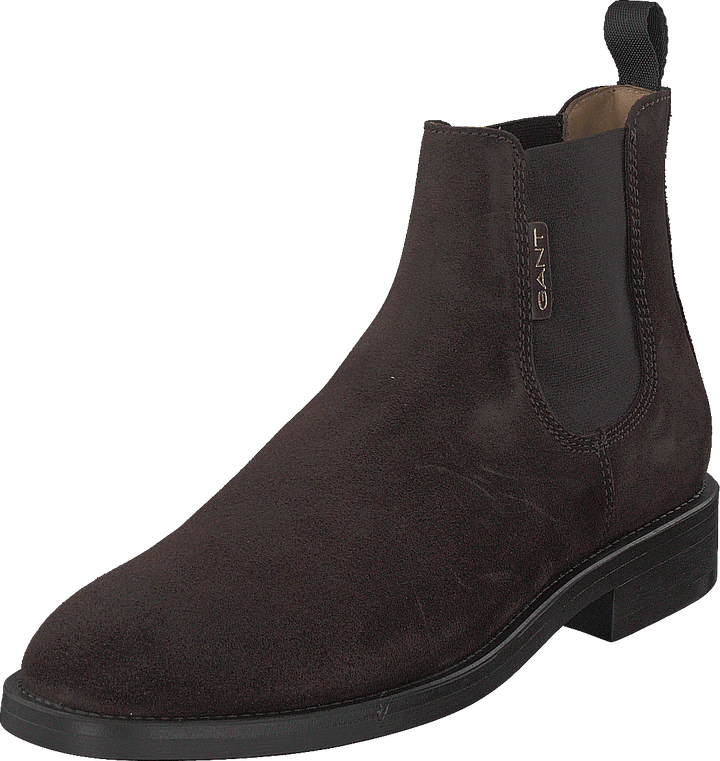 Botte Chelsea Brockwill marron foncé