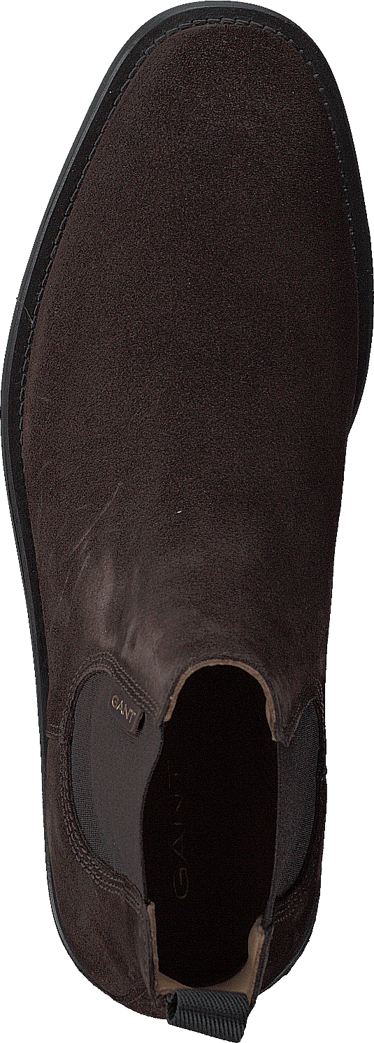 Botte Chelsea Brockwill marron foncé