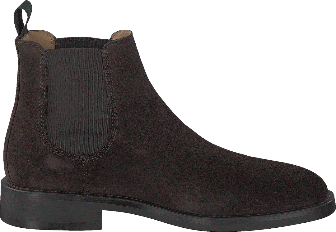 Botte Chelsea Brockwill marron foncé