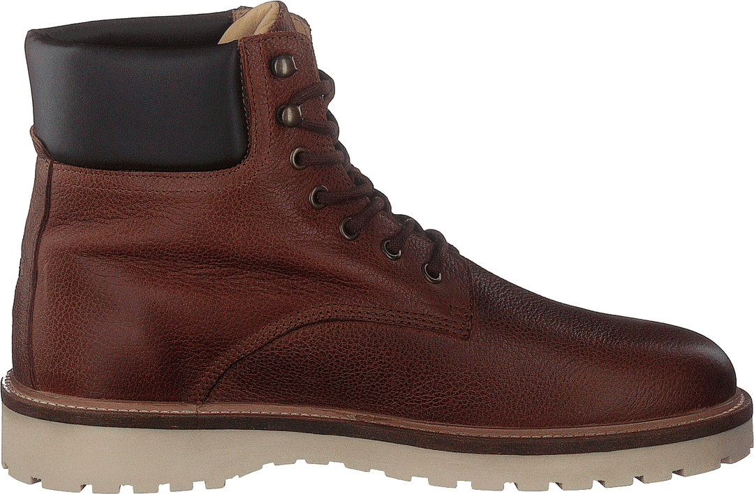 Roden Mid Lace Boot Cognac/brown