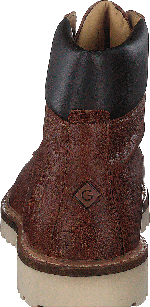 Roden Mid Lace Boot Cognac/brown