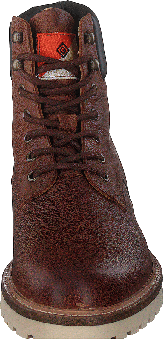 Roden Mid Lace Boot Cognac/brown