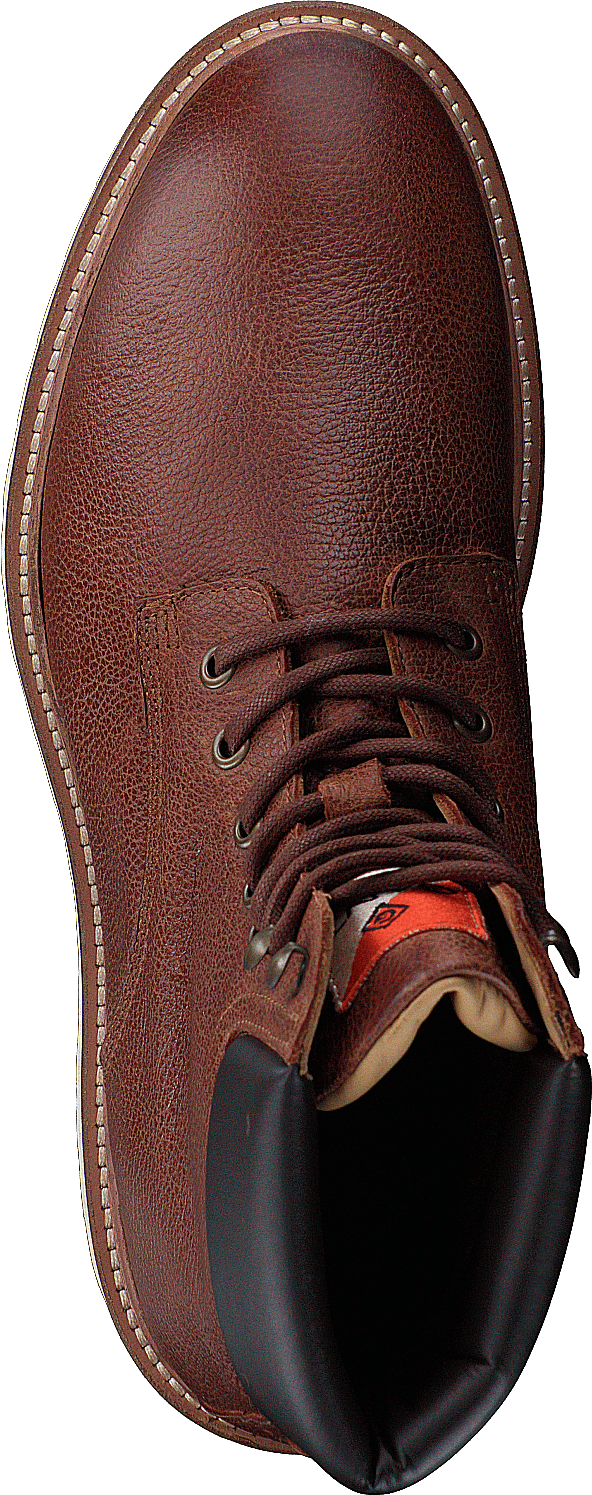 Roden Mid Lace Boot Cognac/brown