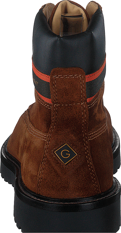 Roden Mid Lace Boot Cognac/black