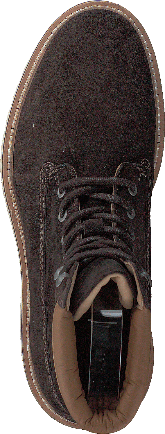 Roden Mid Lace Boot Dk Brown+toffee