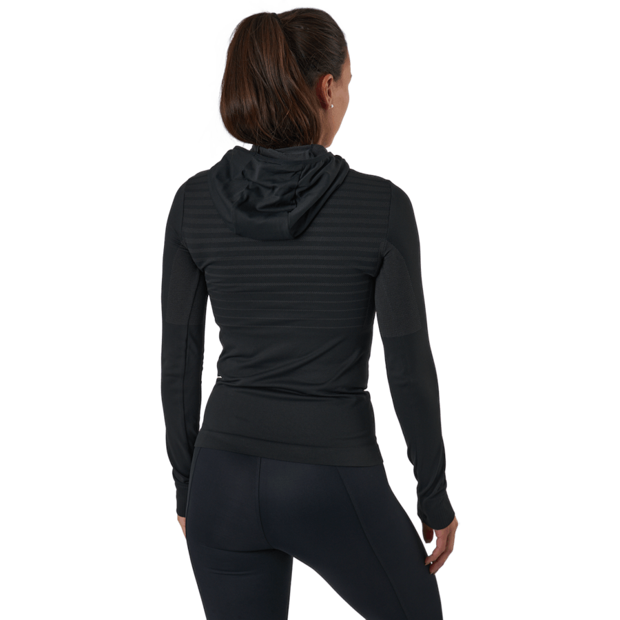 Comet Seamless Hoody W Nero/ebano