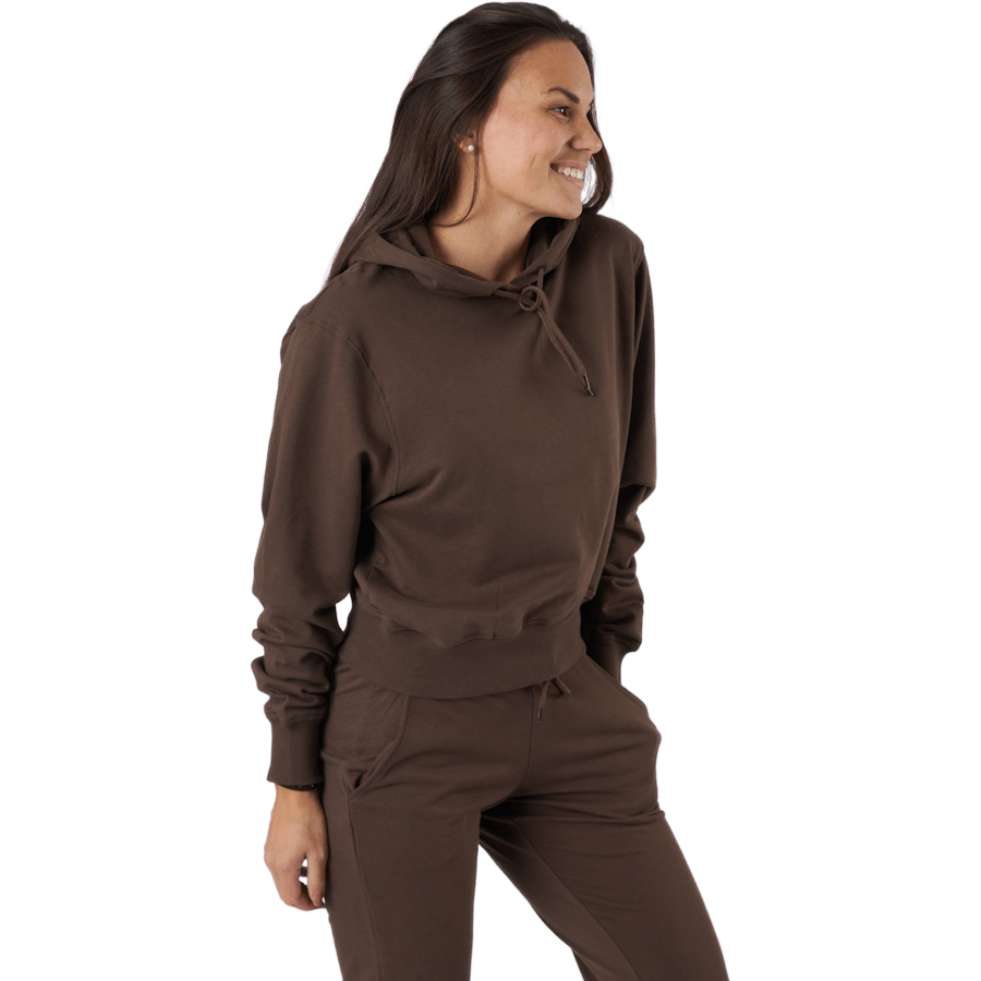 Felpa con cappuccio Sb Earth Brown