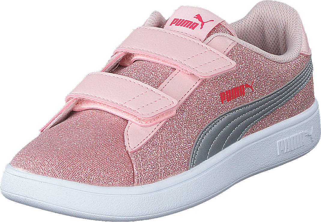 Puma Smash V2 Glitz Glam V Ps Lotus-puma Silver