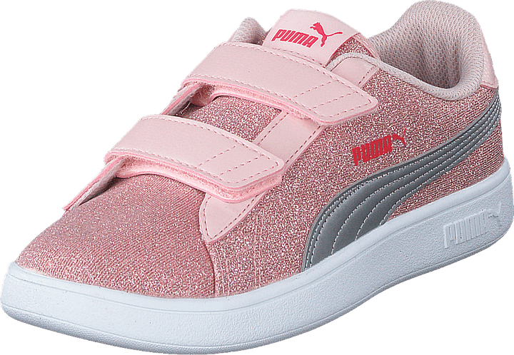 Puma Smash V2 Glitz Glam V Ps Lotus-puma Silver