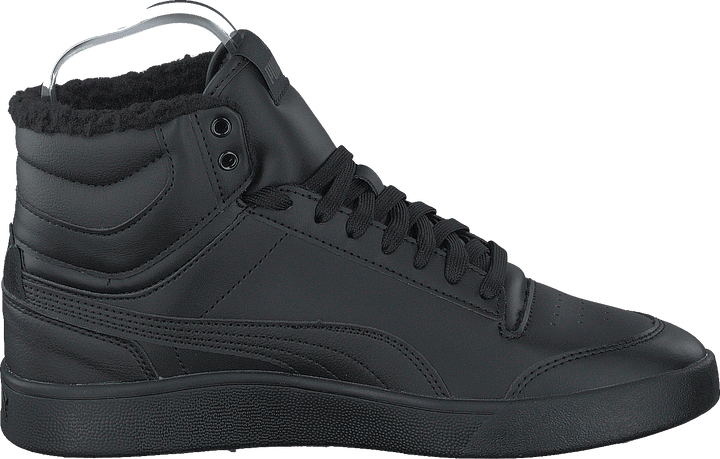 Puma Shuffle Mid Fur Puma Black-puma Black