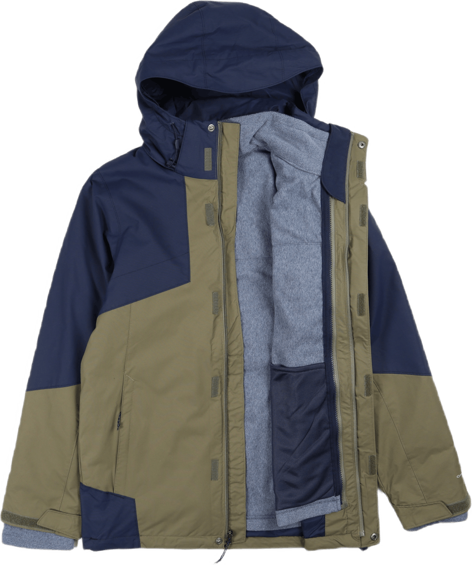 M Bugaboo Ii Fleece Ic J Stone Green, Collegiate Navy