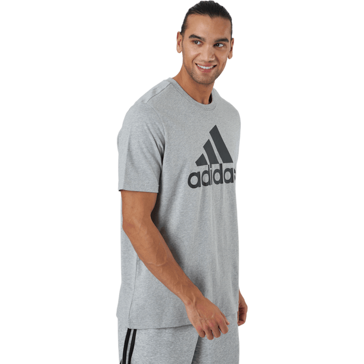 Tričko Essentials Medium Grey Heather / Black