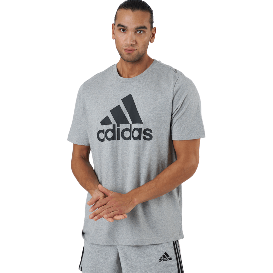 Tričko Essentials Medium Grey Heather / Black