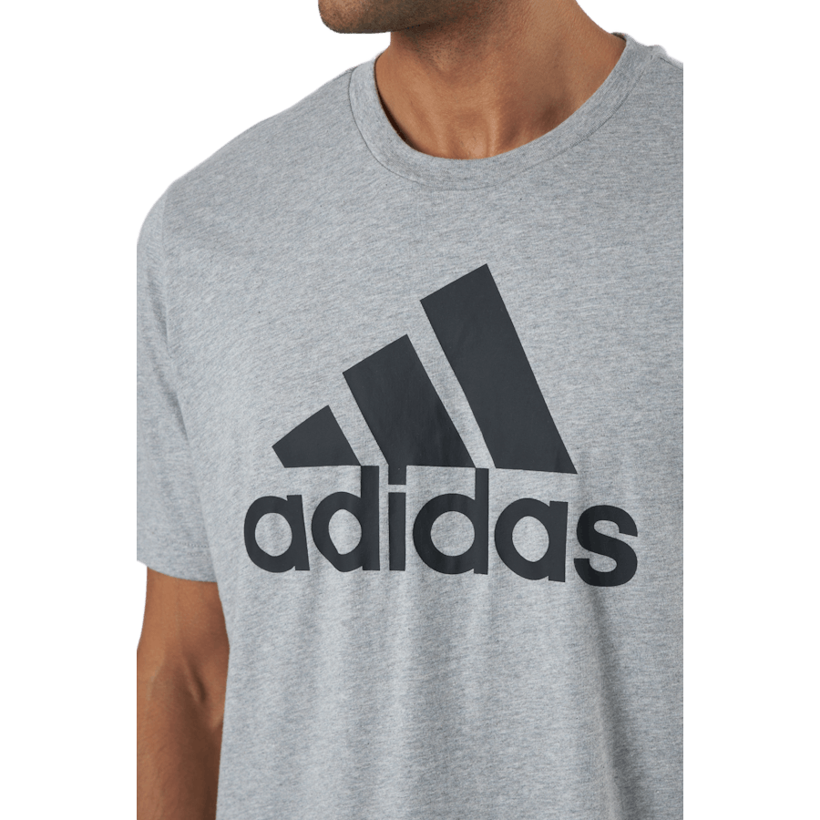Tričko Essentials Medium Grey Heather / Black