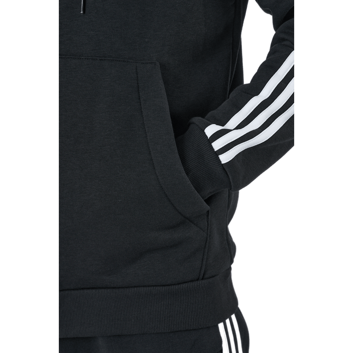 Essentials Felpa con cappuccio a zip intera nera