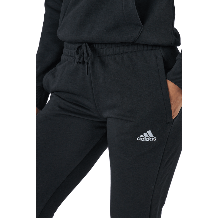 Essentials Slim Tapered Cuffed Pant Black / White