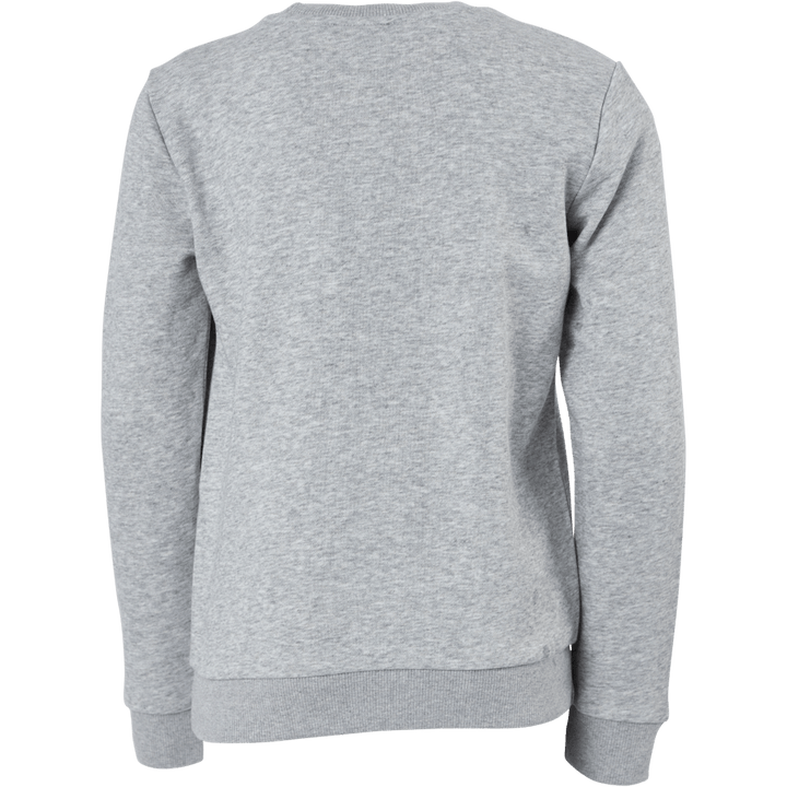 Sweat-shirt Adidas Essentials Big Logo pour garçon, gris moyen chiné / noir