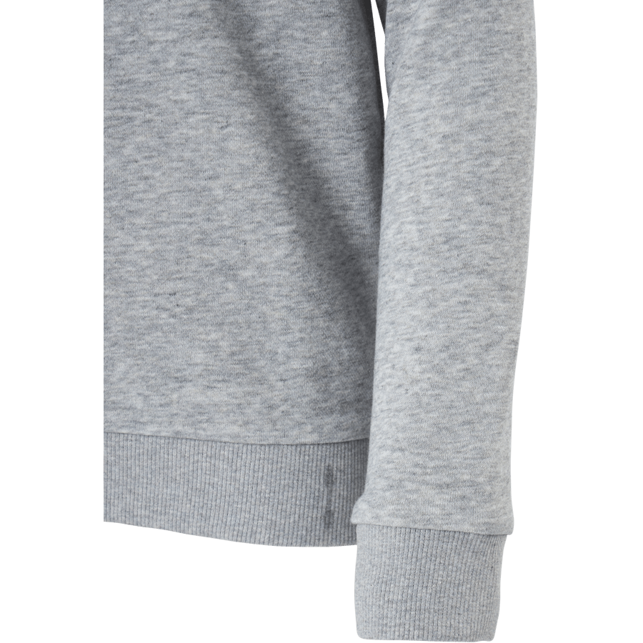 Sweat-shirt Adidas Essentials Big Logo pour garçon, gris moyen chiné / noir