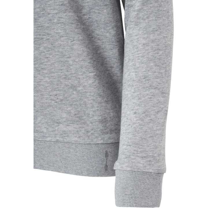 Sweat-shirt Adidas Essentials Big Logo pour garçon, gris moyen chiné / noir